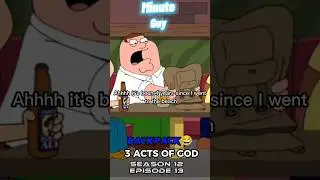 family guy : Peter tries to get sand out of his backpack 😂 #comedy