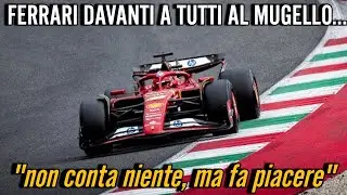 ⚠️FERRARI DAVANTI A MCLAREN E REDBULL AL MUGELLO (non conta niente, ma fa piacere)