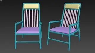 №47 Chinese chair modeling tutorial