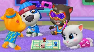 My Talking Tom Friends (iOS,Android) Gameplay Walkthrough (Outfit7) - HD
