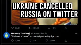 Ukraine Cancelled Russia on Twitter and Stopped WW3