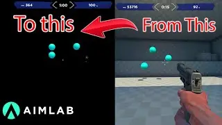 2021 Aimlab Full Black Graybox & How to Remove Gun 🎯