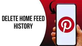 How to Delete home feed history on Pinterest ?