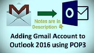 How to Configure Gmail in Outlook 2016 | Fix Gmail Not Working in Outlook
