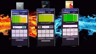 Google Tensor G2 VS Exynos 2200 VS Snapdragon 8 Gen 1 - Thermal Throttling 🔥