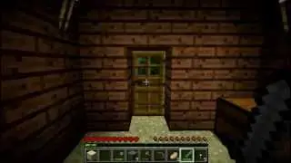Minecraft хардкор с ником - 2 день 