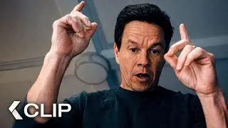 THE FAMILY PLAN Clip - Daddy Changing The Diapers (2023) Mark Wahlberg Apple TV+