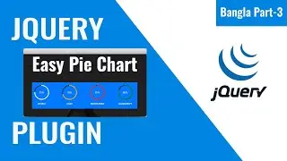 JQuery Plugin-(Animated Circular Progress Bar) with Easy Pie chart.js Bangla Tutorial