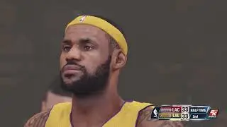 NBA 2k14 (2k20 Roster) - Los Angeles Lakers vs Los Angeles Clippers (4k 60fps)
