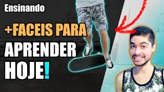 MANOBRAS PARA INICIANTES no skate PASSO A PASSO [MANOBRAS FACEIS TUTORIAL de skate]