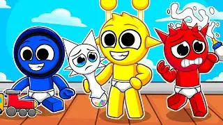 THE SPRUNKIS TURN INTO BABIES!