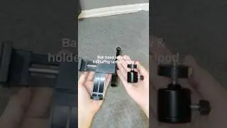 Head screw & holder hp untuk tripod