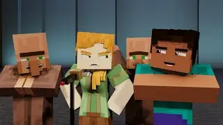 Village's Got Talent | Alex and Steve Life | Minecraft Animation