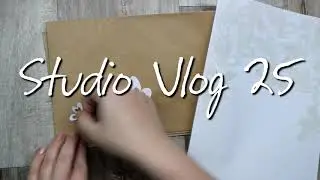 STUDIO VLOG 25 планирование месяца и недели, работа над заказами, оформление конвертов