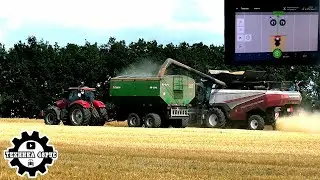 Комбайны Торум 785, перегружатели Лилиани - первое знакомство с Черкизово. Уборочная - 2024