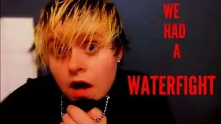 WE HAD A WATERFIGHT (VLOG 22)