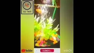 my new fish tank |long video is coming soon wait for it #youtube #short#ajtech