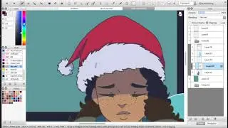 ~Lonely Xmas~ Speedpaint