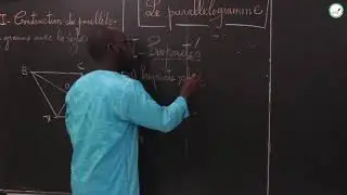 Course - Fifth - Mathematics: The parallelogram / M.Gueye