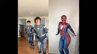 #dance #nickeandi #spiderman #cosplay #nickeenick #funny