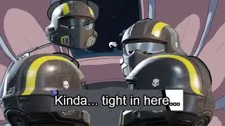 Helldivers if they had only one drop pod: