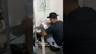 Su primer proyecto de costura 😅 es todo un experto ya