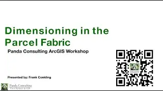 Dimensioning in the Parcel Fabric - June 2023