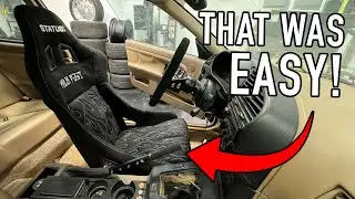 Easiest Hydraulic Handbrake I’ve EVER Installed x 1JZ E36 Drift Car Build