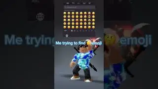 Me trying to find 🤔 emoji