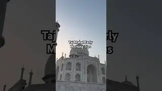 Visit to Taj Mahal Early Morning! 2024 #travel #tajmahal #travelvlog #love #shortsvideo #shorts #new