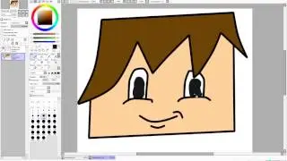 Speed art голова моего друга