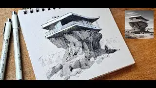 I sketched my Dream Home
