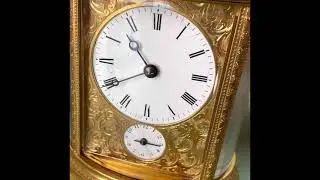 French Quarter Hour Repeating Carriage Clock
