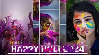 Holi status || Holi WhatsApp status video || Holi spacial 2024 video || @skkumareditz4983