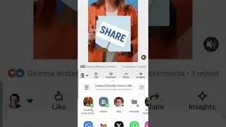 New look sharing buttons on LinkedIn mobile #linkedintips