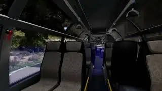 BeamNG.Drive Relaxing Bus Driving (View from passenger place)