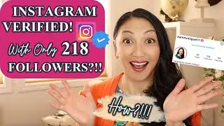 HOW I GOT INSTAGRAM VERIFIED WITH A TINY 218 ACCOUNT | How To Get the Instagram Verification Badge