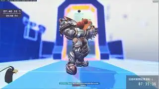 Hero Mastery Any% speedrun - Reinhardt Recruit in 0:19.950