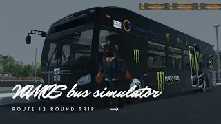 VAMOS bus simulator | ROUTE 12 ROUND TRIP | BUS DRIVER 414
