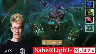 [DOTA 2] SabeRLighT- the VISAGE [OFFLANE] [7.37c]