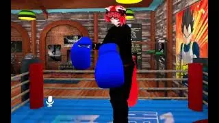 VRChat:Boxing with some friends for the first time