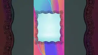 #shorts Colorful Abstract Background With Frame Box #abstract #animated #background