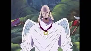 Luffy en el bosque de la isla del cielo - one piece - Misterio Anime