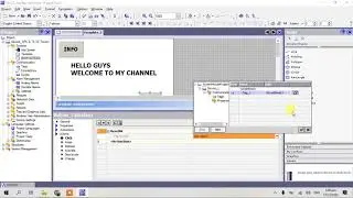 HOW TO CREATE BASIC FACE PLATE IN WINCC FLEXIBLE 2008