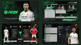 PES 2017 | EAFC 25 Graphic Menu 2025 by FR