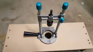 Changing a Wolfcraft Drill Guide into an Extra Wide Drill Press (Easy and Cheap Drill Press)
