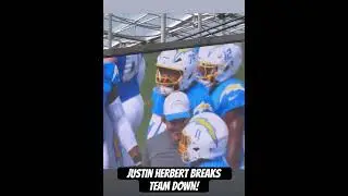 Justin Herbert breaks team down! #chargers #nfl #nflfootball #boltup #losangeles #afc #justinherbert