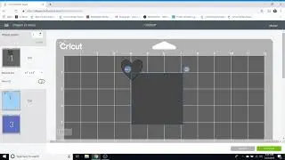 Moving Items and Zooming In On Cut Mat in Cricut Design Space