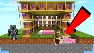 Minecraft: HELLO NEIGHBOR LUCKY BLOCK BEDWARS! - Modded Mini-Game