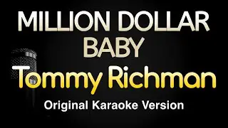 MILLION DOLLAR BABY - Tommy Richman (Karaoke Songs With Lyrics - Original Key)